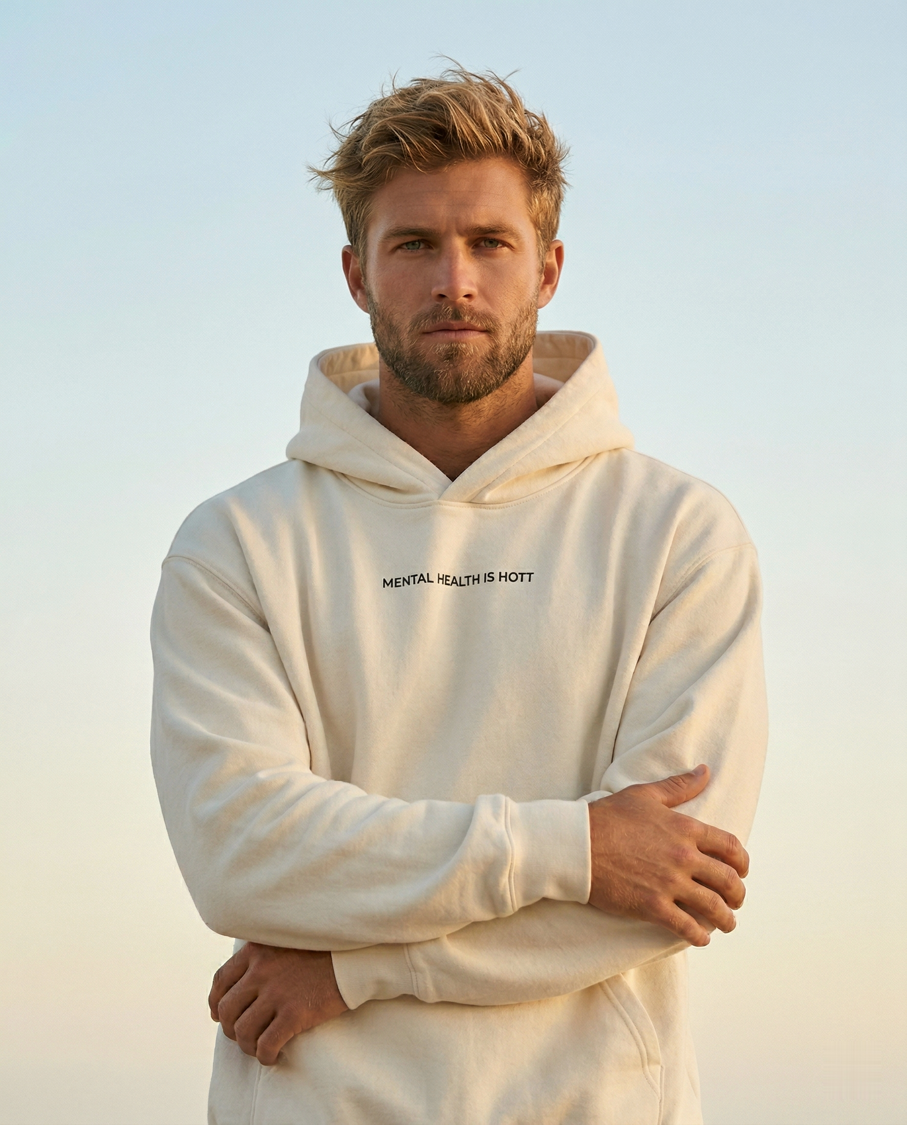 Classic Hoodie — White 3
